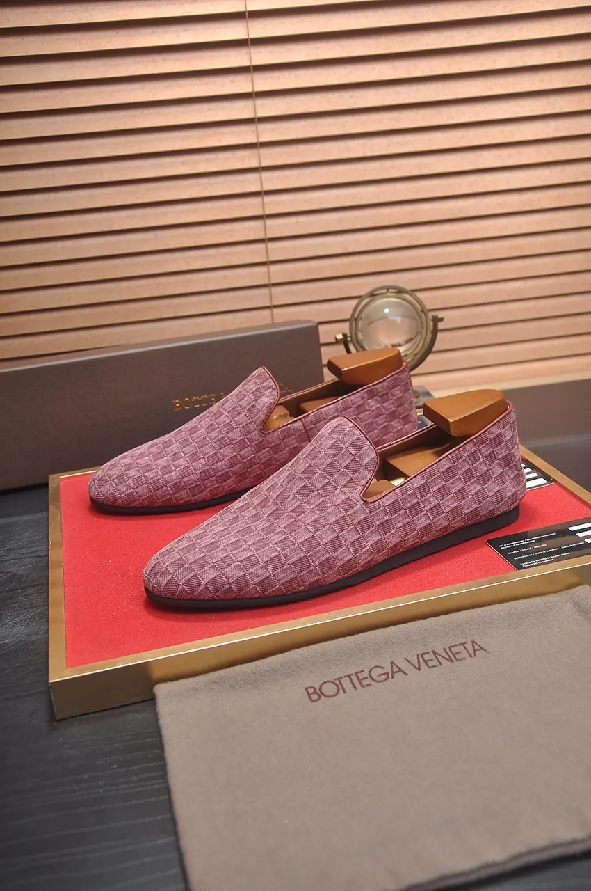 Men's shoes 💰460💶 [Botteg Venetta (BV)] (wallet shoes) exclusive new model official website new model The upper is made of high-quality top calfskin. Delicate feel and flowing luxurious texture. Tailored for refined men to create a noble aura. Delicate and regular Mark hand stitching. Smooth lines. Full sheepskin lining, comfortable to wash sweat. 38-44